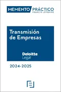 Portada del libro: Memento Transmisión de Empresas 2024-2025 (MANUALES)