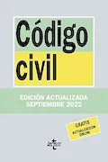 Portada del libro: Código Civil (Derecho - Biblioteca de Textos Legales)