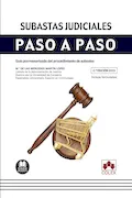 Portada del libro: Subastas judiciales. Paso a paso: Guía pormenorizada del procedimiento de subastas: 1