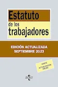Portada del libro: Estatuto de los Trabajadores (Derecho - Biblioteca de Textos Legales)