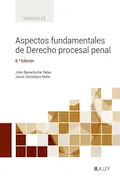 Portada del libro: Aspectos fundamentales de Derecho procesal penal (6.ª edición)