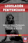 Portada del libro: LEGISLACIÓN PENITENCIARIA. Edición actualizada. Incluye Ley General Penitenciaria, Reglamento Penitenciario, y normativa de desarrollo.: Legislación Española Actualizada.