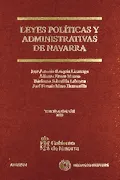 Portada del libro: Leyes Políticas y Administrativas de Navarra (Código Profesional)