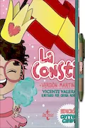 Portada del libro: La Consti Versión Martina. Edición Cotton Candy: La Constitución Española, 1978. Texto normativo (Derecho - Práctica Jurídica)