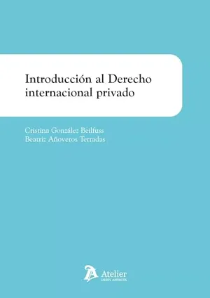 Portada del Libro: Introducción al Derecho internacional privado