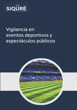Portada del Libro: Vigilancia en eventos deportivos y espectáculos públicos (Security)