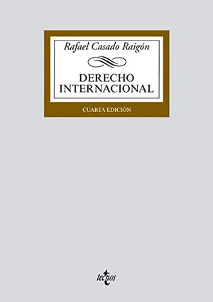 Portada del Libro: Derecho Internacional (Derecho - Biblioteca Universitaria de Editorial Tecnos)