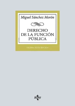 Portada del Libro: Derecho de la función pública (Derecho - Biblioteca Universitaria de Editorial Tecnos)