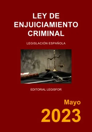 Portada del Libro: Ley de Enjuiciamiento Criminal