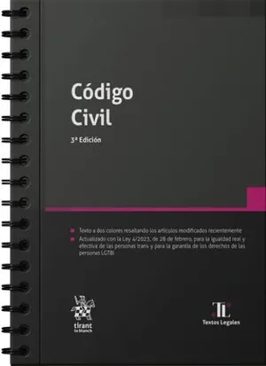 Portada del Libro: Código Civil 3ª Edición (Leyes@)