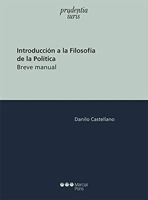 Portada del Libro: Introducción a la filosofía de la política: Breve manual (Prudentia iuris)