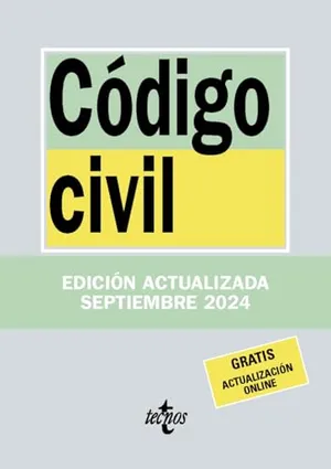 Portada del Libro: Código Civil (Derecho - Biblioteca de Textos Legales)