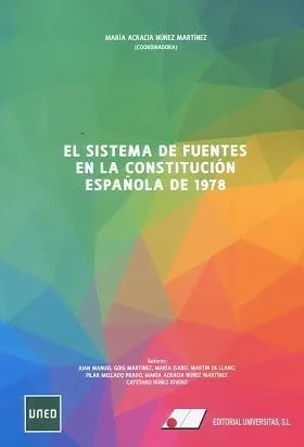Portada del Libro: El sistema de fuentes en la Constitución Española de 1978 (SIN COLECCION)