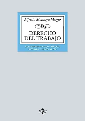 Portada del Libro: Derecho del Trabajo (Derecho - Biblioteca Universitaria de Editorial Tecnos)