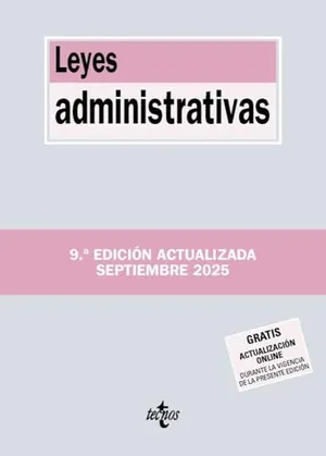 Leyes administrativas (Derecho - Biblioteca de Textos Legales) Portada del Libro: Leyes administrativas (Derecho - Biblioteca de Textos Legales)