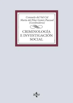 Portada del Libro: Criminología e investigación social (Sociología)