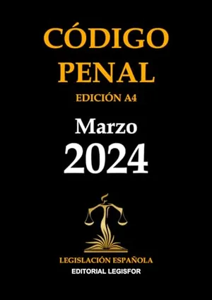 Portada del Libro: Código Penal. Edición A4