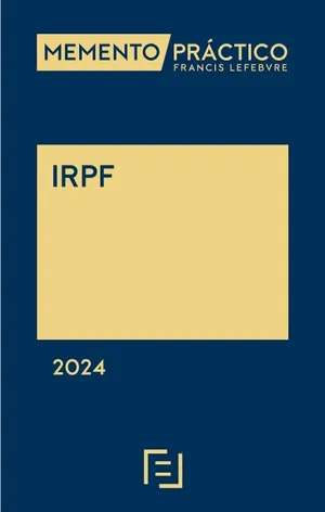 Portada del Libro: Memento IRPF 2024 (MANUALES)