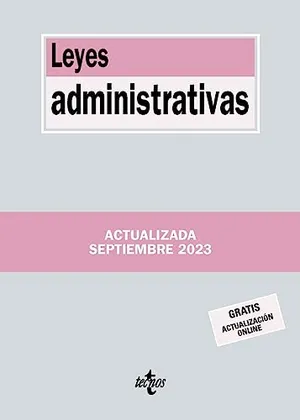 Portada del Libro: Leyes administrativas (Derecho - Biblioteca de Textos Legales)