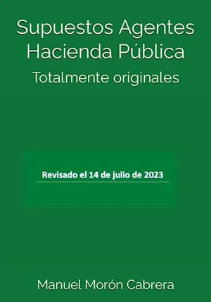 Portada del Libro: Supuestos Agentes Hacienda Pública: Totalmente originales