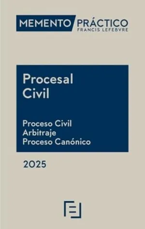 Portada del Libro: Memento Procesal Civil 2025 (MANUALES)