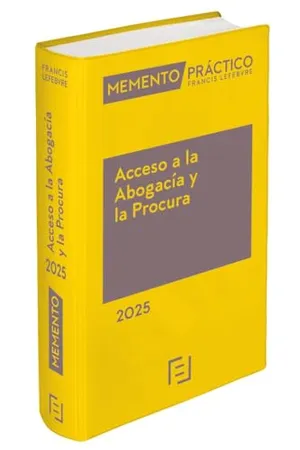 Portada del Libro: Memento Acceso a la Abogacía y la Procura 2025 (MANUALES)