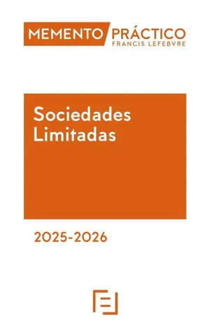Portada del Libro: Memento Sociedades Limitadas 2025-2026 (MANUALES)