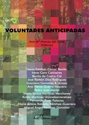 Portada del Libro: Voluntades anticipadas (SIN COLECCION)