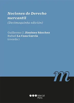 Portada del Libro: Nociones de derecho mercantil: 15ª ed. (Manuales universitarios)