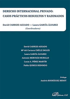 Portada del Libro: Derecho internacional privado: casos prácticos resueltos y razonados