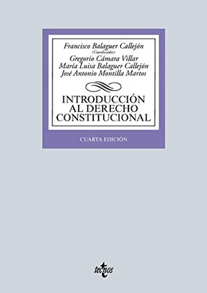 Portada del Libro: Introducción al Derecho Constitucional (Derecho - Biblioteca Universitaria de Editorial Tecnos)