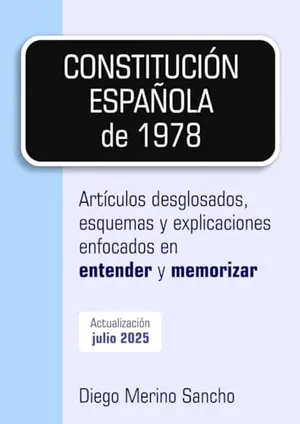 Portada del Libro: Constitución Española de 1978 (Esquemas para opositores)