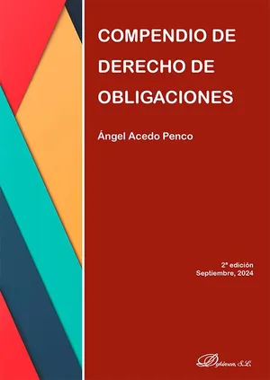 Portada del Libro: Compendio de derecho de obligaciones