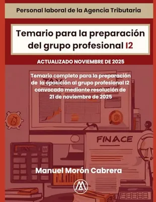 Temario oposición grupo profesional I2 Portada del Libro: Temario oposición grupo profesional I2