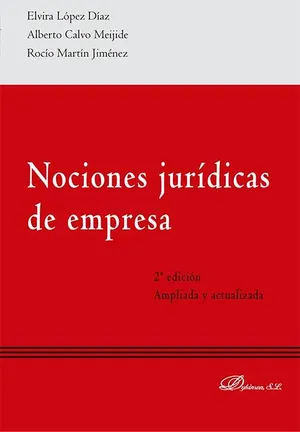 Portada del Libro: Nociones jurídicas de empresa (SIN COLECCION)