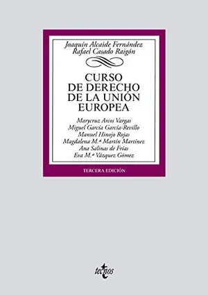 Portada del Libro: Curso de Derecho de la Unión Europea (Derecho - Biblioteca Universitaria de Editorial Tecnos)