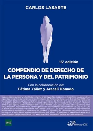 Portada del Libro: Compendio de Derecho de la Persona y del Patrimonio
