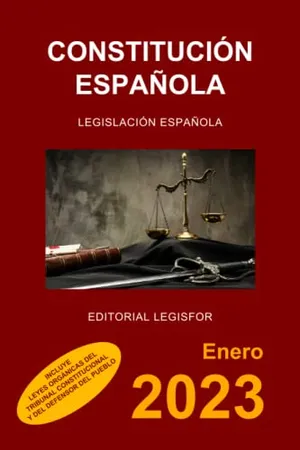 Portada del Libro: Constitución Española: incluye Leyes Orgánicas del Tribunal Constitucional y del Defensor del Pueblo