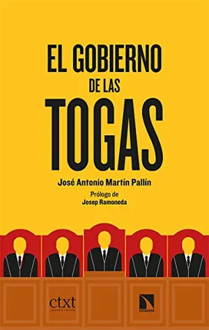Portada del Libro: El gobierno de las togas: 805 (COLECCION MAYOR)