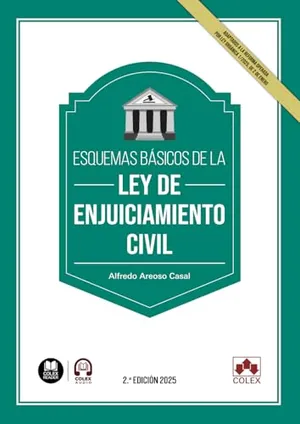 Portada del Libro: Esquemas básicos de la Ley de Enjuiciamiento civil: (Adaptados a la Ley Orgánica 1/2025, de 2 de enero, de medidas en materia de eficiencia del Servicio Público de Justicia) (monografico)