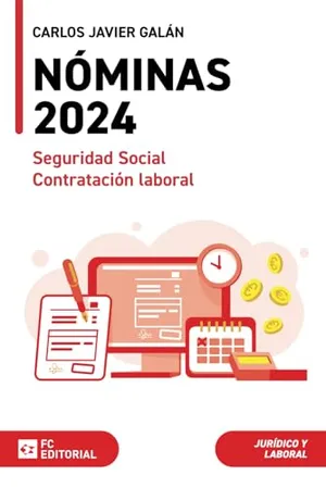 Portada del Libro: Nóminas, Seguridad Social y Contratación Laboral 2024