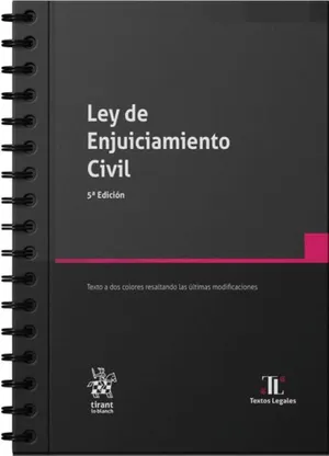 Portada del Libro: Ley de Enjuiciamiento Civil 5ª Edición con anillas (Leyes@)