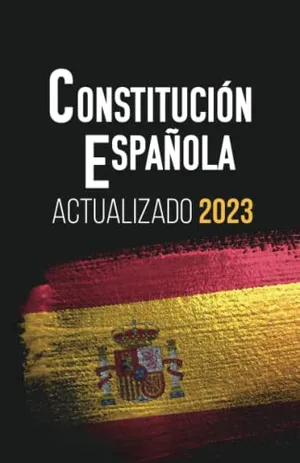 Portada del Libro: CONSTITUCIÓN ESPAÑOLA: Edición actualizada para opositores