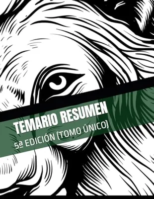 Portada del Libro: TEMARIO RESUMEN: 5ª EDICIÓN (TOMO ÚNICO)