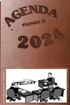 Portada del Libro: Agenda #SomosJ2 2023-2024│Semana vista -Agenda escritorio del año judicial 2023 2024 - Agenda negra │Agenda semana vista 16 meses │Planificador diario ... Tu Herramienta Esencial en el Año Judicial