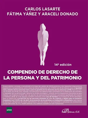 Portada del Libro: Compendio de Derecho de la Persona y del Patrimonio