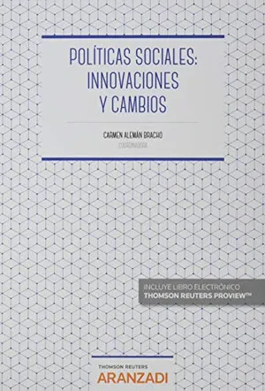 Portada del Libro: Políticas Sociales: innovaciones y cambios (Manuales)