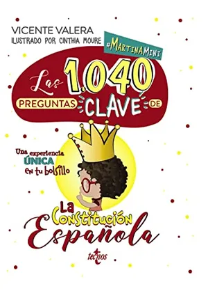 Portada del Libro: Martina mini. Las 1040 preguntas "clave" de la Constitución Española: Constitución Española (Derecho - Práctica Jurídica)