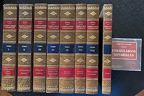 Portada del Libro: ****Formularios Notariales(9Vols+Cd-Rom) (SIN COLECCION)
