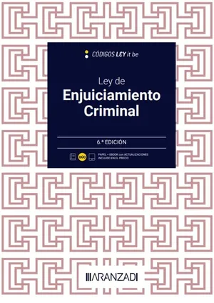 Portada del Libro: Ley de Enjuiciamiento Criminal (LeyItBe) (Código Básico)